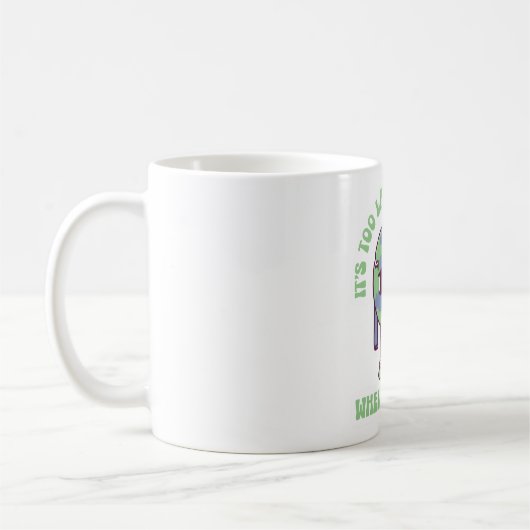 去ってしまってから懐かしんでも遅い コーヒーマグカップ (左)
