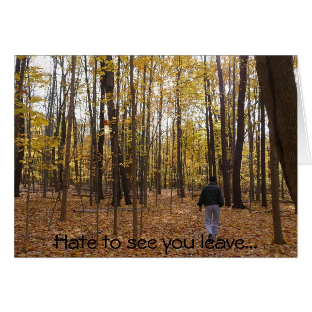 …去るのを見ることを憎んで下さい (正面横)