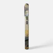 去れ、氷の精霊たち、飛べ iPhone 15ケース (左側面)