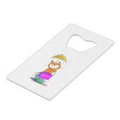 去勢する クレジットカード栓抜き (正面アングル)