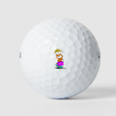 去勢する ゴルフボール (正面)