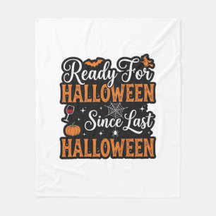去年のはろうぇんからハロウィンに備えてるヴィンテージS フリースブランケット