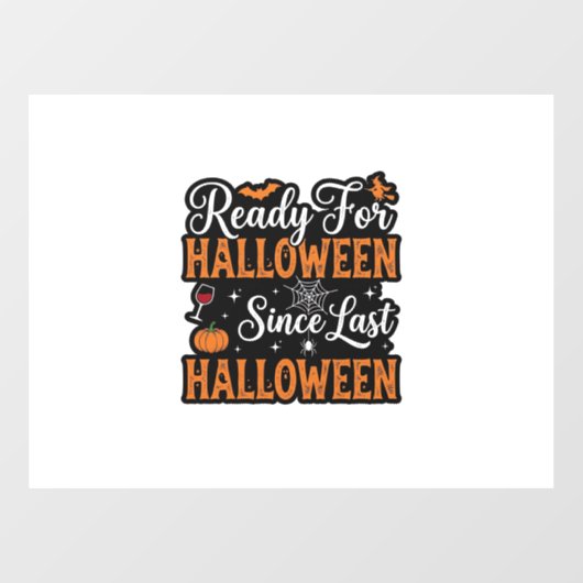 去年のはろうぇんからハロウィン準備万端 ヴィンテージS ウィンドウサイン (シート)