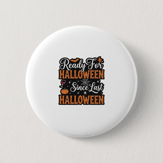 去年のはろうぇんからハロウィン準備万端 ヴィンテージS 缶バッジ (正面)