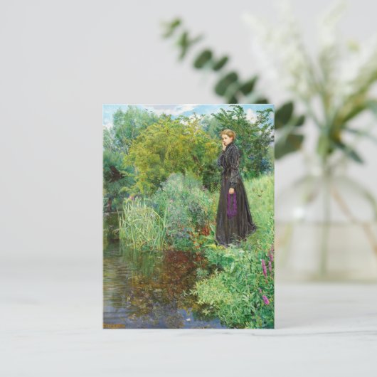 去年の夏の風物詩はだんだん青くなった | バイアムショー ポストカード (スタンド正面)