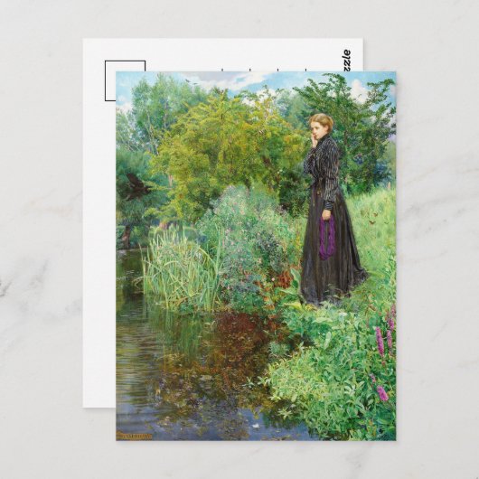 去年の夏の風物詩はだんだん青くなった | バイアムショー ポストカード (正面/裏面)