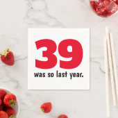 去年は39歳だった スタンダードカクテルナプキン (インサイチュ)