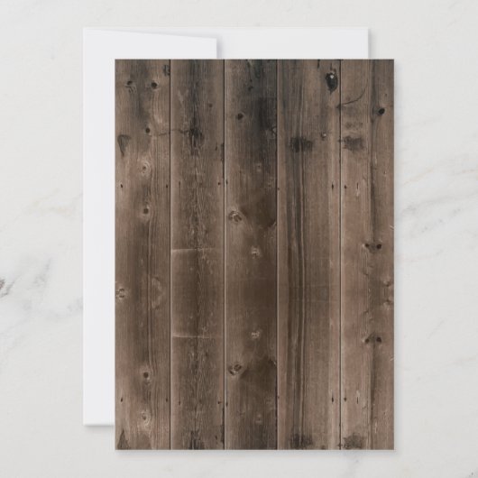 去退職した行魚釣りティール(緑がかった色)アウトドア退職 招待状 (裏面)