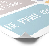 参事官事務所のドアの標識はどこ ポスター (角)