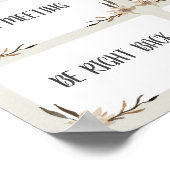 参事官事務所のドアの標識はどこ ポスター (角)