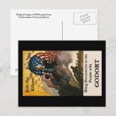 参加して！ポストカード ポストカード (正面/裏面)