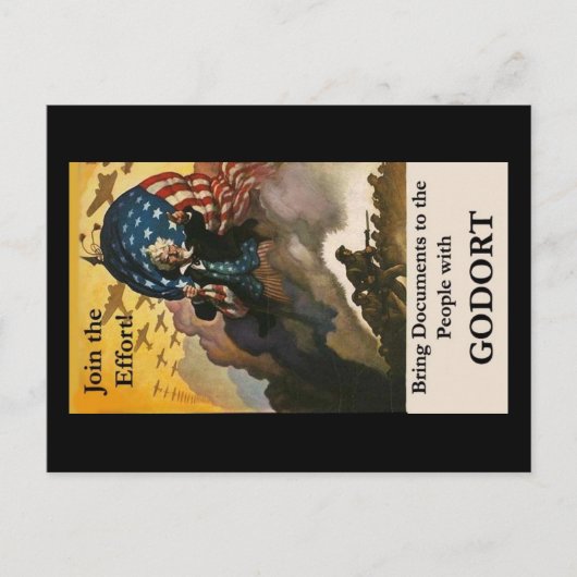 参加して！ポストカード ポストカード (正面)