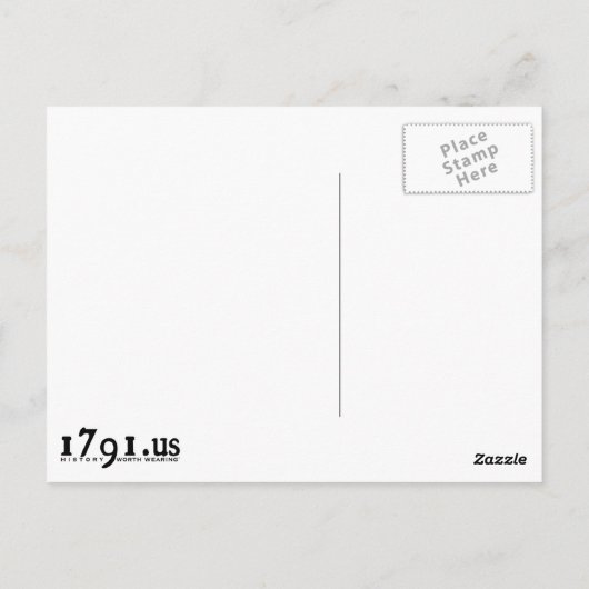 参加するか、死ぬか ポストカード (裏面)