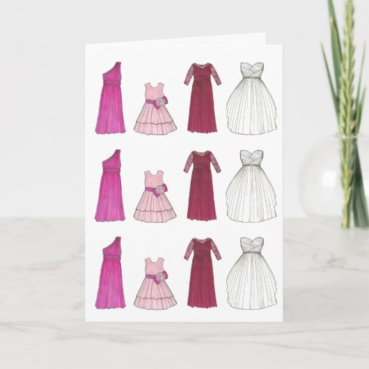 参加するパーティーブライダル結婚式招待状 招待状 (正面)