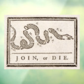 参加または死ぬラトルズナケ：漫画ベンジャミンフランクリン ウィンドウサイン (シート3)