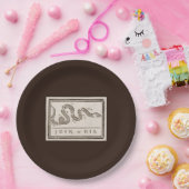 参加または死ぬラトルズナケ:漫画ベンジャミンフランクリン ペーパープレート (パーティー)