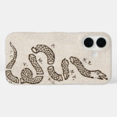 参加または死ぬラトルズナケ:漫画ベンジャミンフランクリン Case-Mate iPhoneケース (裏面 (横))