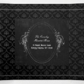 参加不気味ハローウィンパーティ 三つ折り招待状 (内部中)