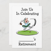 参加（名前の追加） ****退職****招待状 招待状 (正面/裏面)