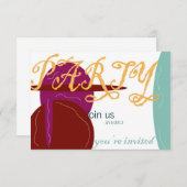 参加 招待状 (正面/裏面)