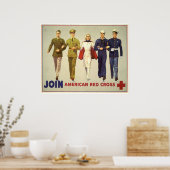 参加 – 米国赤十字 ポスター (キッチン)