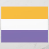 参政権フラッグビクトリースタープリントクラフトスクラップブック (裏面)