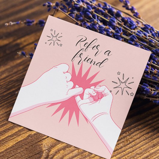 参照アフレンドピーチパステルズハンズイラストレーション 紹介カード