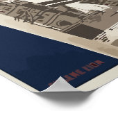 参照ヨーロッパの次のヴィンテージ旅行ポスター ポスター (角)