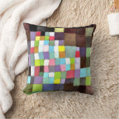 参照付きKlee抽象化…ツリー クッション (ブランケット)