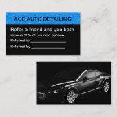 参照報酬の自動詳細化 紹介カード (正面/裏面)