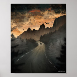 参照絵画のArtic-North pole Canvasフェイク ポスター