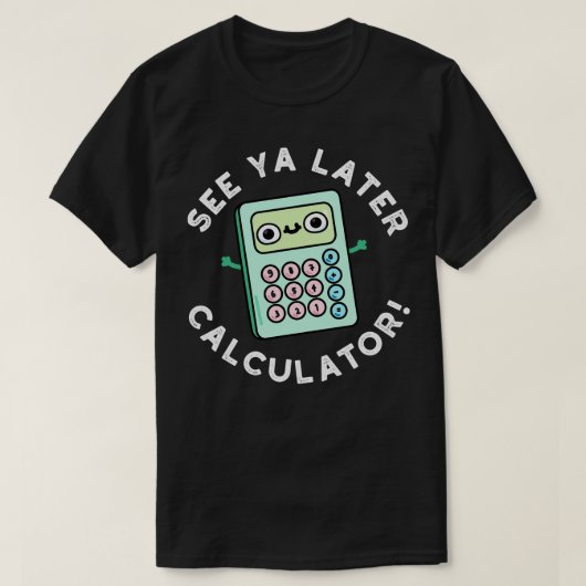 参照Ya後の計算機かわいいパン Tシャツ (デザイン正面)
