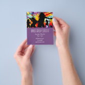 又はモダンヒップホップダンスの演奏 チラシ (手)