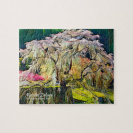 又兵衛桜：しだれさくらんぼ木 ジグソーパズル