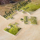 又兵衛桜：しだれさくらんぼ木 ジグソーパズル (側面)