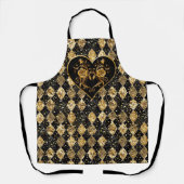 及お洒落びエレガントゴシック エプロン (正面)