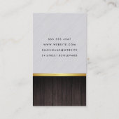 及お洒落びモダン理容師 名刺 (裏面)