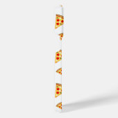 及びおもしろいクールスライス模様名前をカスタムする iPhoneケース (右側面)