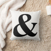 及びおよび印のアンパーサンドの表語文字の記号アイコン近道 クッション (ブランケット)