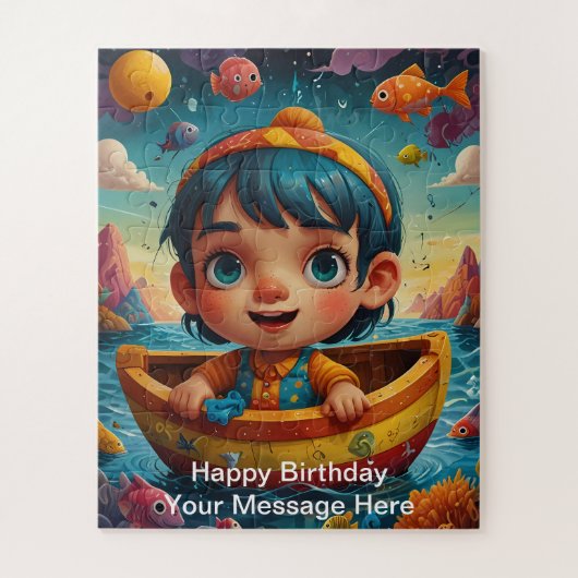 及びお洒落デザインジグよくはしゃぐソーパズル ジグソーパズル (縦)