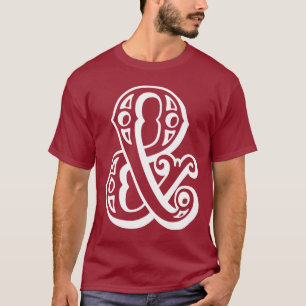 及びアンパーサンド Tシャツ