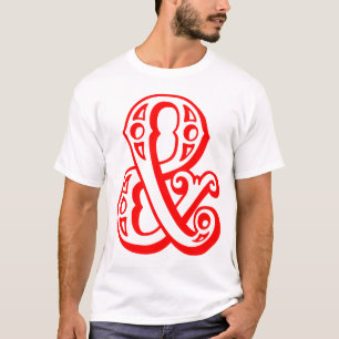 及びアンパーサンド Tシャツ