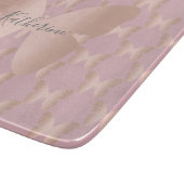 及びエレガントバラモダン金ゴールド蝶デザイン カッティングボード (角)