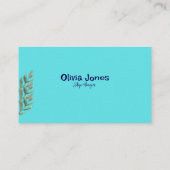 及びエレガントプロフェッショナル名刺 名刺 (裏面)