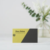 及びエレガントプロフェッショナル用名刺 名刺 (スタンド正面)