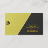 及びエレガントプロフェッショナル用名刺 名刺 (裏面)