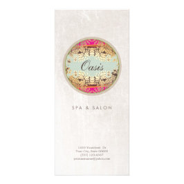 及びエレガント容華美容サロン及びスパ ラックカード