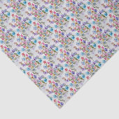 及びエレガント花お洒落柄 薄葉紙 (詳細)