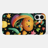 及びカラフルハッピーハローウィン Case-Mate iPhoneケース (裏面 (横))