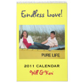 及びケリの2011年の記念品のカレンダー カレンダー (カバー)